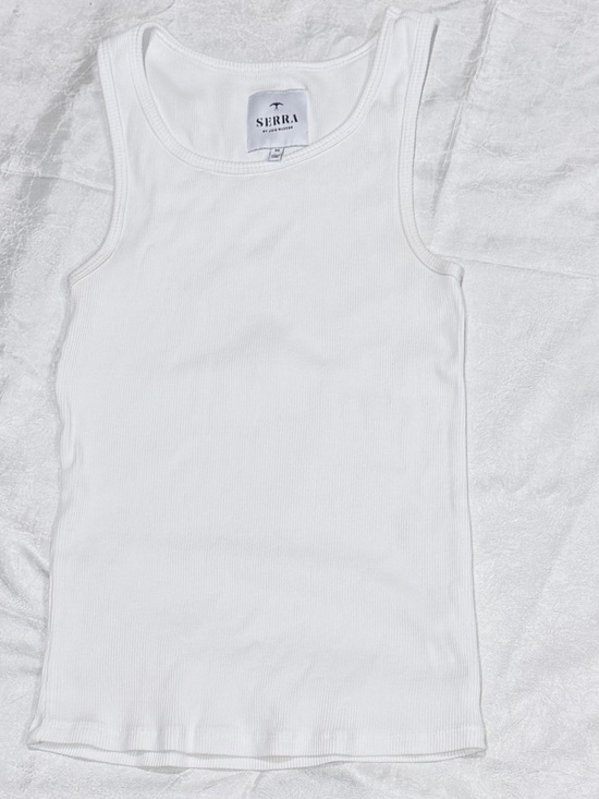 Serra Tops - Serra by Joie Rucker Ribbed Tank Top White Size XS Luxury Basic Capsule Wardrobe